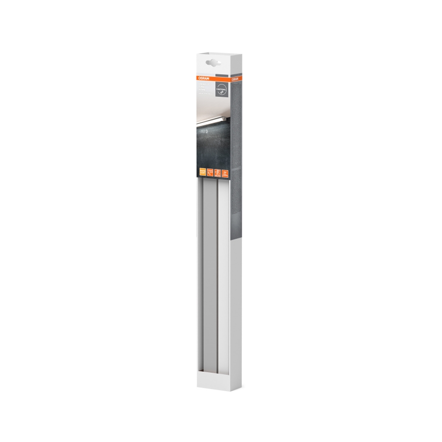Osram - LED onderbouwarmatuur LINEAR LED/10W/230V 3000K 55,7 cm zilver