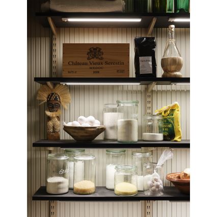 Osram - LED onderbouwarmatuur met bewegings- en schemersensor LINEAR LED/4W/3,7V 1500 mAh 3000/4000/6500K 60 cm grijs