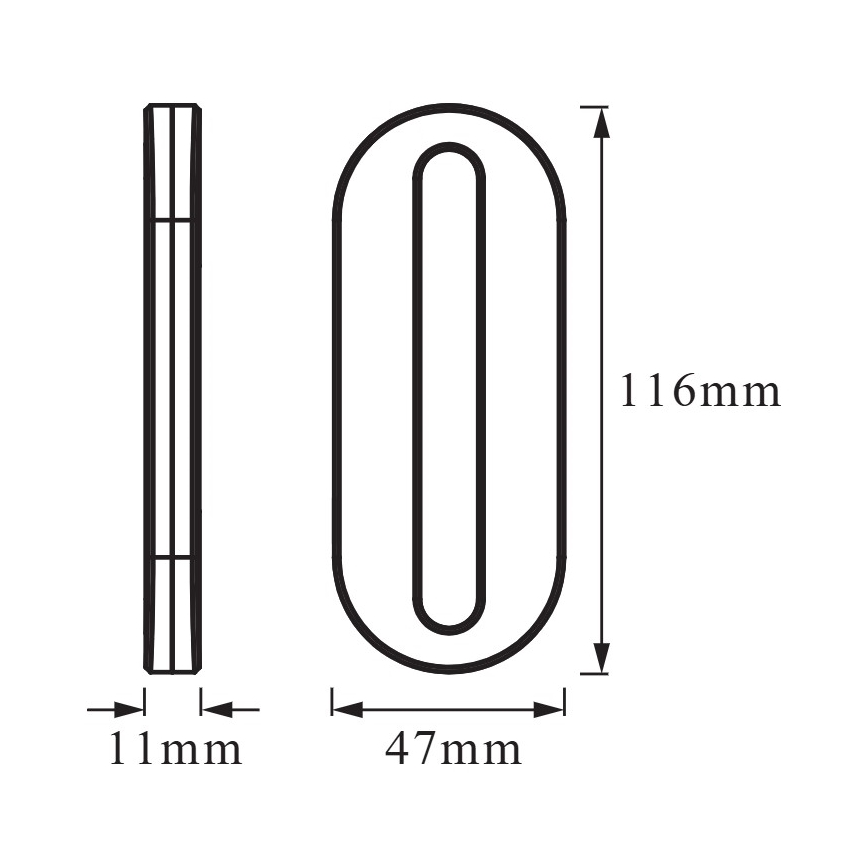 Osram - LED oriëntatielamp met bewegingssensor MOBILE LED/0,5W/3,7V 330 mAh CRI 90 wit