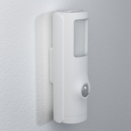 Osram - LED-oriëntatielamp met bewegings- en schemersensor NIGHTLUX LED/0,35W/3xAAA IP54 wit