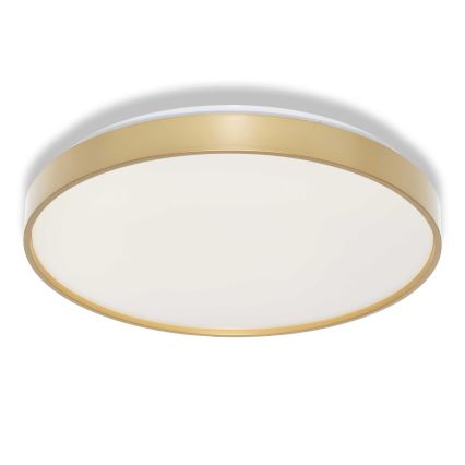 Osram - LED-plafondlamp met schemersensor CEILING LUXO LED/24W/230V Ø 38 cm, goudkleurig