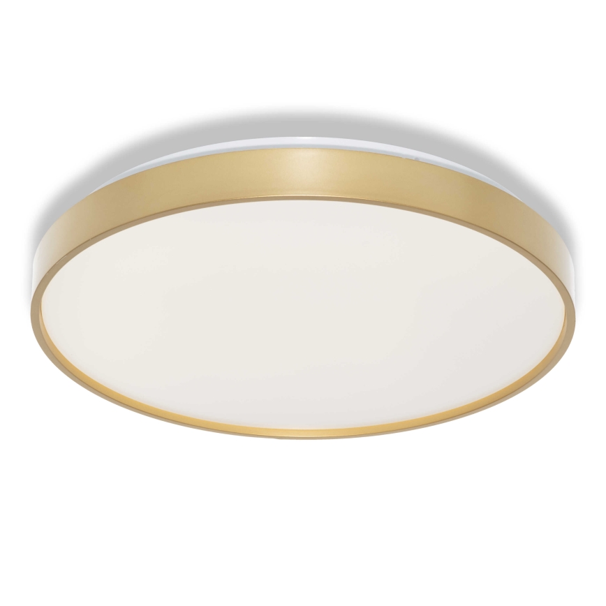 Osram - LED-plafondlamp met schemersensor CEILING LUXO LED/24W/230V Ø 38 cm, goudkleurig