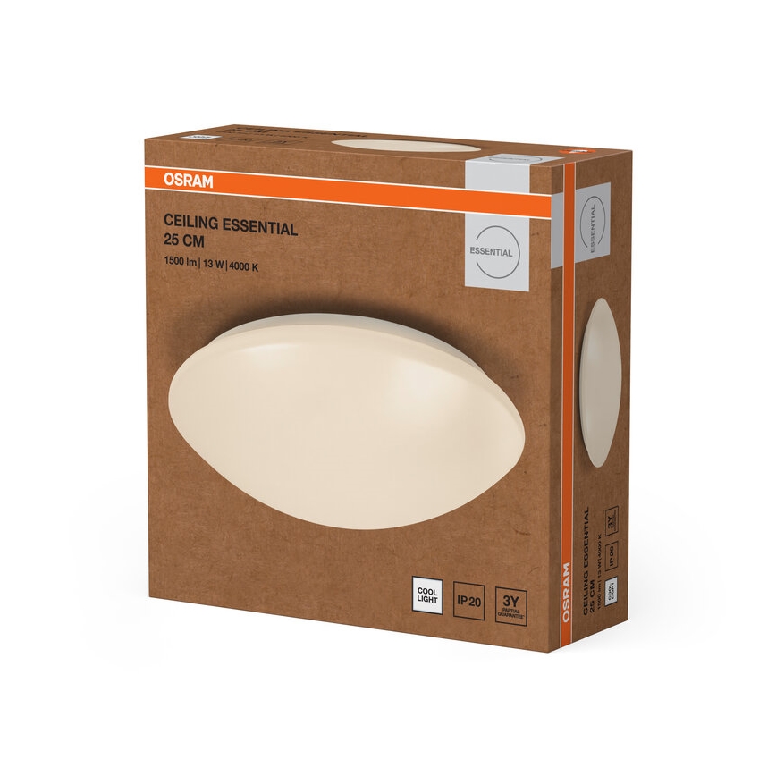 Osram - LED-plafondlamp ESSENTIAL LED/13W/230V 4000K Ø 25 cm