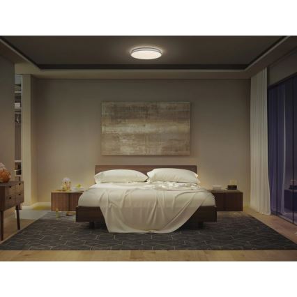 Osram - LED plafondlamp ORBIS DUBLIN LED/24W/230V Ø 39 cm zilver
