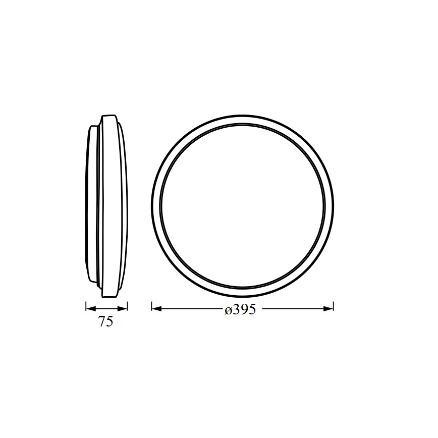 Osram - LED plafondlamp ORBIS LONDON LED/24W/230V Ø 39,5 cm wit