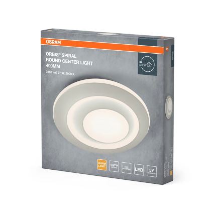 Osram - LED plafondlamp ORBIS SPIRAL LED/27W/230V Ø 40 cm wit