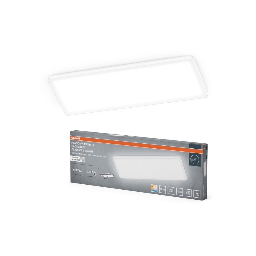 Osram - LED Plafondlamp PLANON EASYFIX LED/24W/230V 2800/4000/6000K IP54 wit