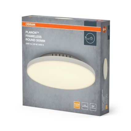 Osram - LED plafondlamp PLANON LED/20W/230V 3000K Ø 30 cm wit