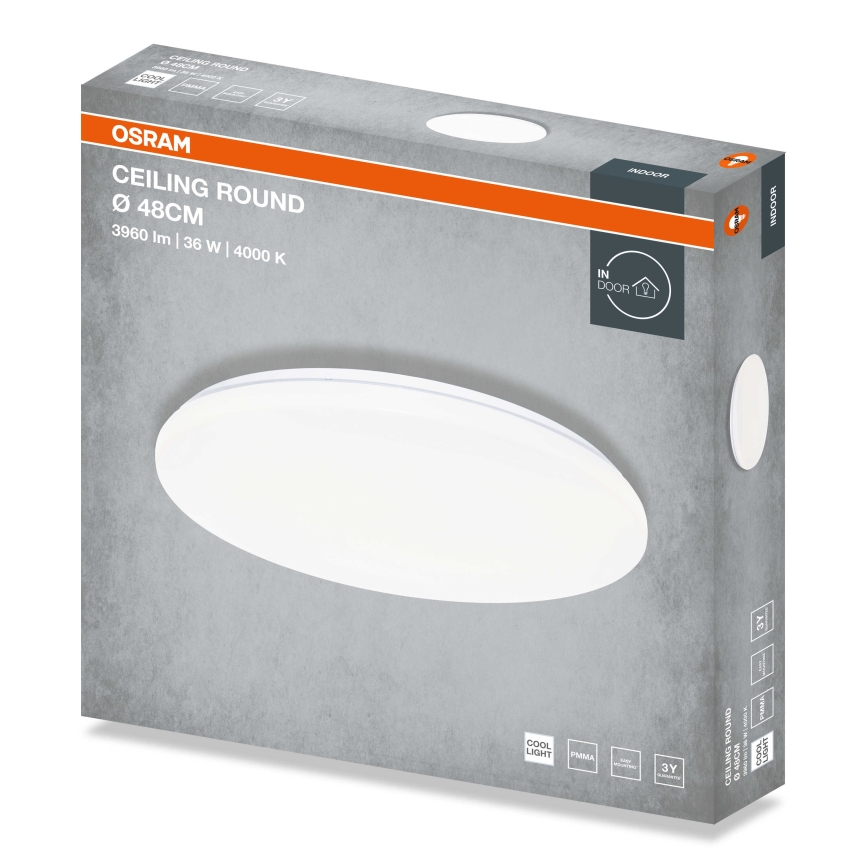 Osram - LED plafondlamp ROND LED/36W/230V 4000K Ø 48 cm wit