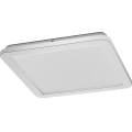 Osram - LED plafondlamp voor badkamer ORBIS DISC LED/22W/230V 3000/4000K 30x30 cm IP44 roestvrij staal