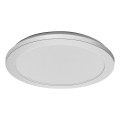 Osram - LED-plafondlamp voor badkamer ORBIS DISC LED/22W/230V 3000/4000K Ø 30 cm IP44 mat chroom