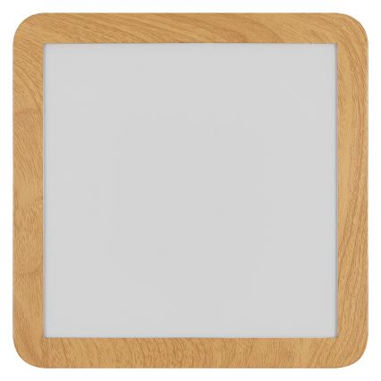 Osram - LED-plafondlamp voor badkamer ORBIS DISC LED/22W/230V 3000/4000K 30x30 cm IP44 bruin