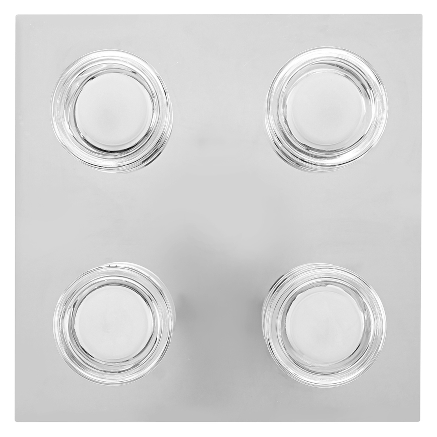 Osram - LED-plafondlamp voor de badkamer ORBIS FLAME 4xLED/5,5W/230V 3000/4000K IP44 glanzend chroom