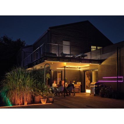 Osram - LED RGB dimbare buitenstrip FLEX 10m LED/70W/230V IP65 + afstandsbediening