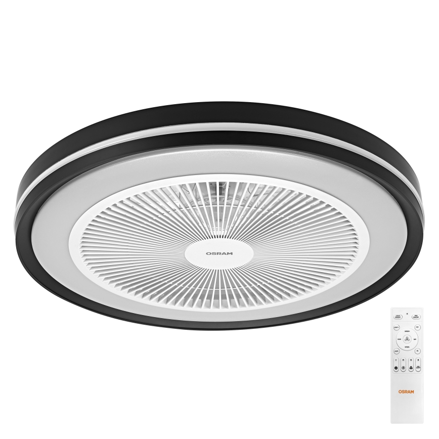 Osram - Dimbare LED-plafondlamp met geïntegreerde ventilator MURLAN LED/26W/230V 3000-6500K + afstandsbediening