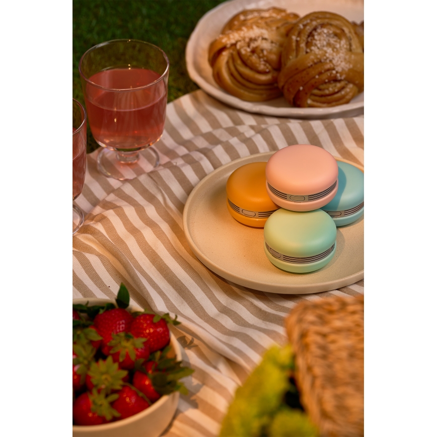 Osram - LED RGB dimbare luidspreker SMART+ MACARON LED/1,75W/3,7V 450 mAh oranje