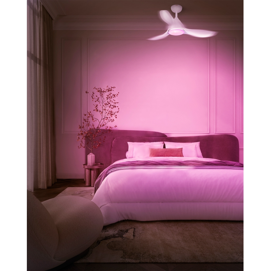 Osram - LED RGB dimbare plafondventilator NORDES LED/18W/230V 3000-6500K + afstandsbediening