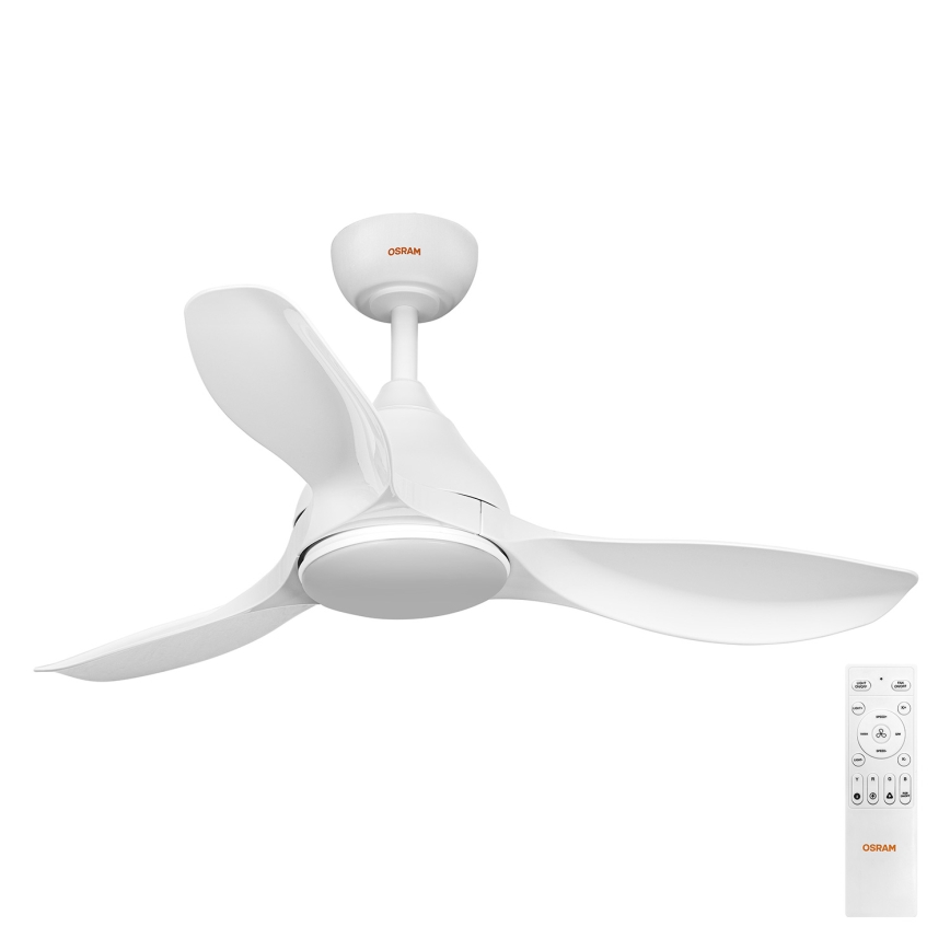 Osram - LED RGB dimbare plafondventilator NORDES LED/18W/230V 3000-6500K + afstandsbediening