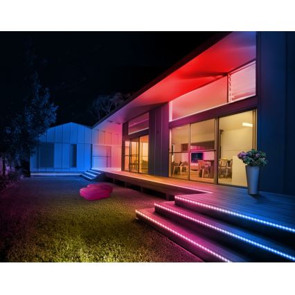 Osram - LED RGB+TW dimbare buiten-LED-strip SMART+ FLEX 3m LED/12,5W/230V 2700-6500K IP44 Wi-Fi
