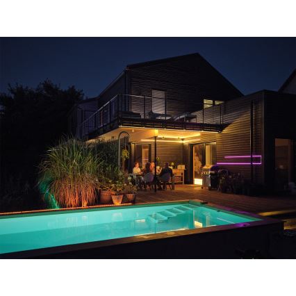 Osram - LED RGB+TW dimbare buiten-LED-strip SMART+ FLEX 3m LED/12,5W/230V 2700-6500K IP44 Wi-Fi