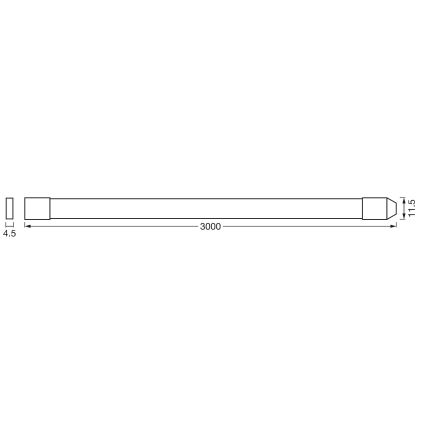 Osram - LED RGB+TW dimbare buiten-LED-strip SMART+ FLEX 3m LED/12,5W/230V 2700-6500K IP44 Wi-Fi