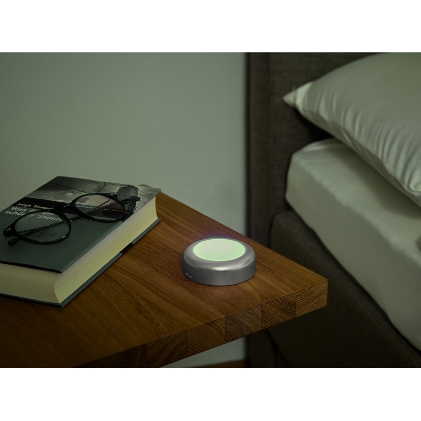 Osram - LED RGBW dimbaar aanraakgevoelig oriëntatielamp SMART+ DOT-IT LED/0,5W/3,7V 300 mAh