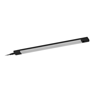 Osram - LED RGBW dimbaar onderbouwarmatuur met bewegingssensor LINEAR EDGE LED/8W/230V 50 cm zwart + afstandsbediening