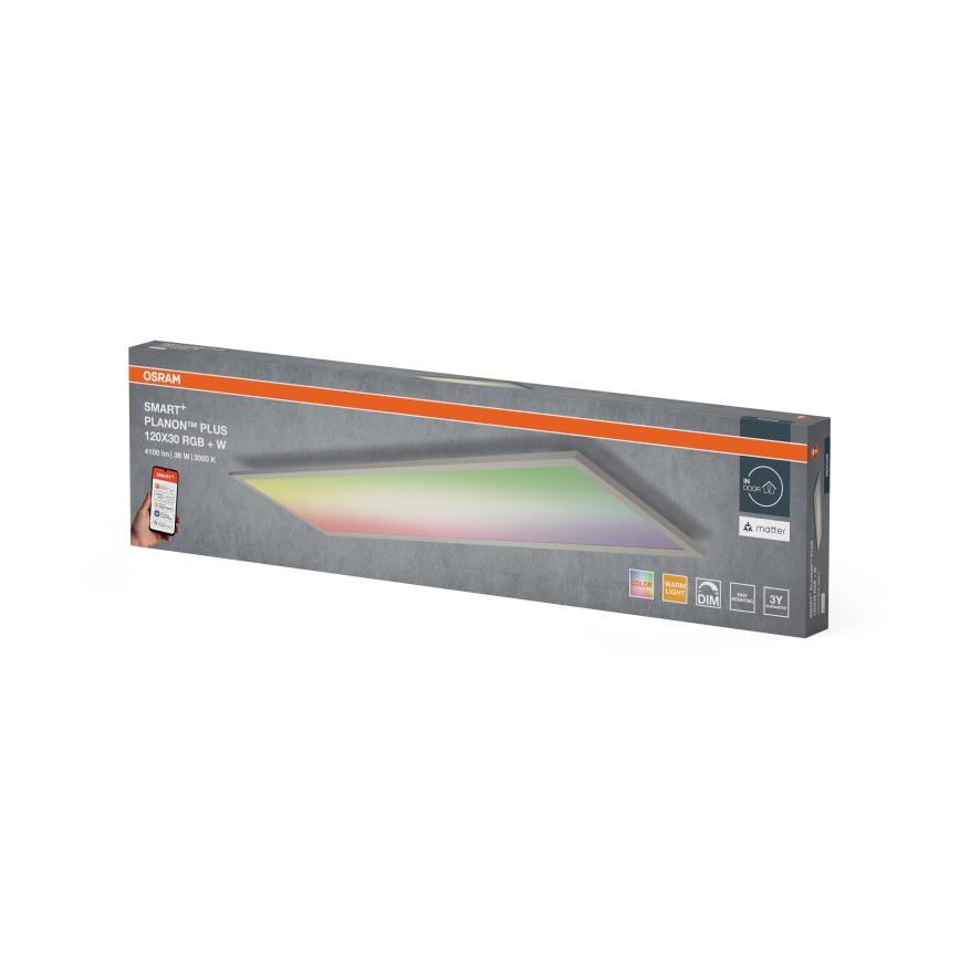 Osram - LED RGBW dimbare plafondlamp SMART+ PLANON LED/36W/230V 120x30 cm Wi-Fi