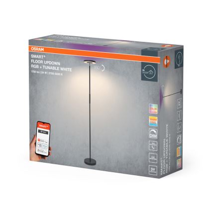 Osram - LED RGBW dimbare vloerlamp SMART+ FLOOR LED/24W/230V 2700-5000K Wi-Fi