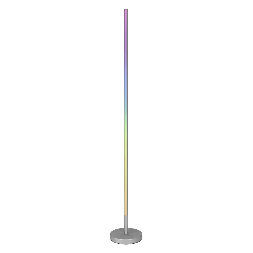 Osram - LED RGBW dimbare vloerlamp SMART+ MAGIC LED/11,5W/230V 2700-6500K zilver Wi-Fi + afstandsbediening