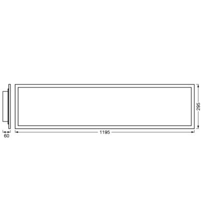 Osram - Plafonnier LED RGBW dimmable SMART+ MAGIC LED/36W/230V 2700-6500K Wi-Fi + télécommande