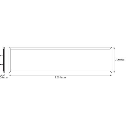 Osram - Plafonnier LED RGBW dimmable SMART+ PLANON LED/36W/230V 120x30 cm Wi-Fi