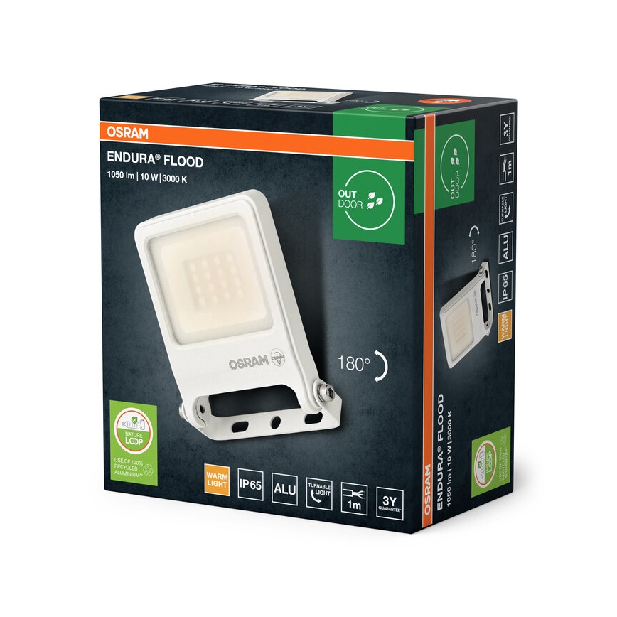Osram - LED-schijnwerper ENDURA LED/10W/230V 3000K IP65