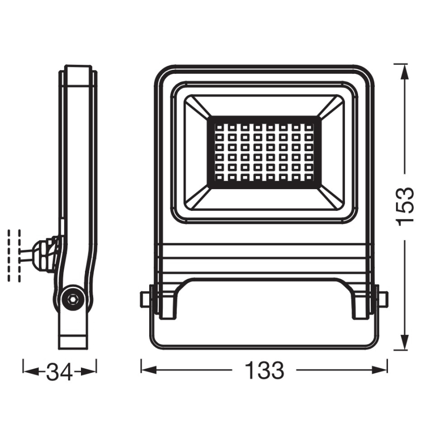 Osram - LED-schijnwerper ENDURA LED/30W/230V 3000K IP65