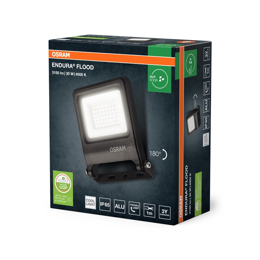 Osram - LED-schijnwerper ENDURA LED/30W/230V 4000K IP65