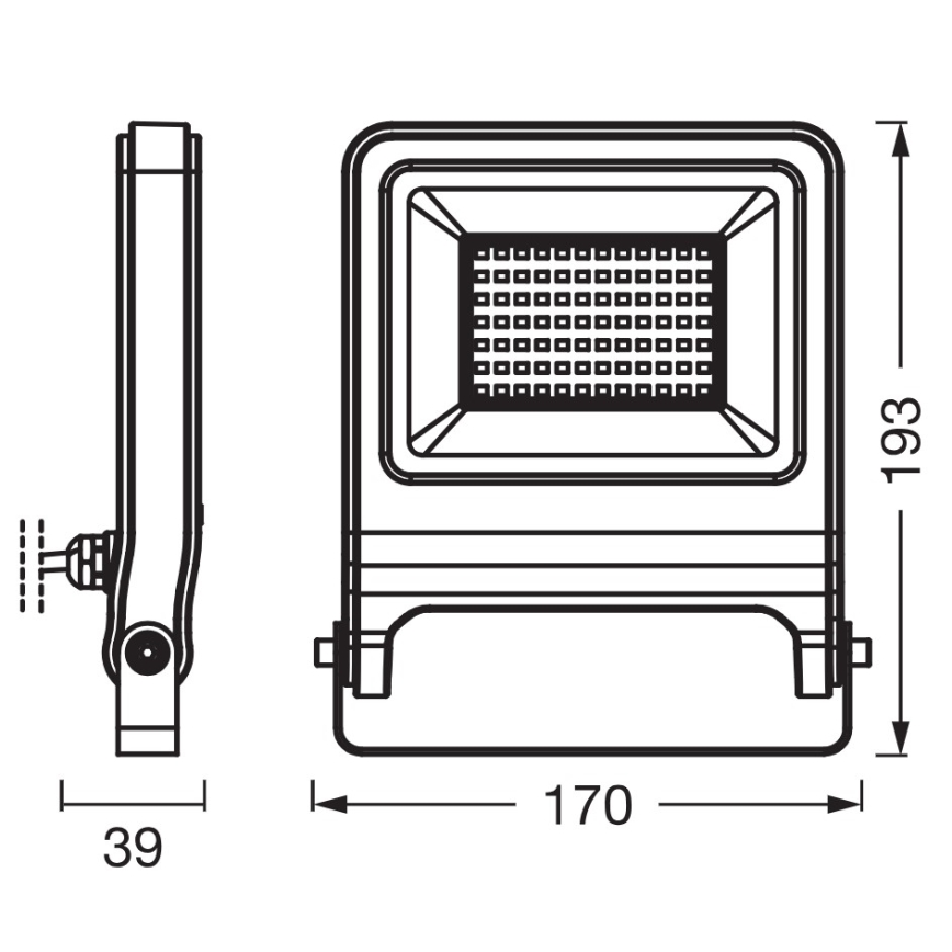 Osram - LED-schijnwerper ENDURA LED/50W/230V 3000K IP65