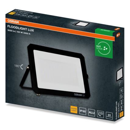 Osram - LED-schijnwerper FLOODLIGHT LED/100W/230V 3000K IP65