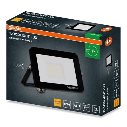 Osram - LED-schijnwerper FLOODLIGHT LED/20W/230V 3000K IP65