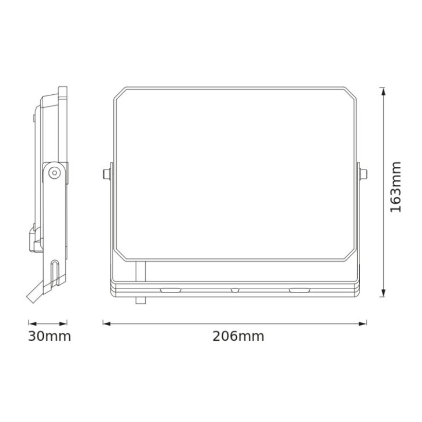 Osram - LED-schijnwerper FLOODLIGHT LED/50W/230V 4000K IP65