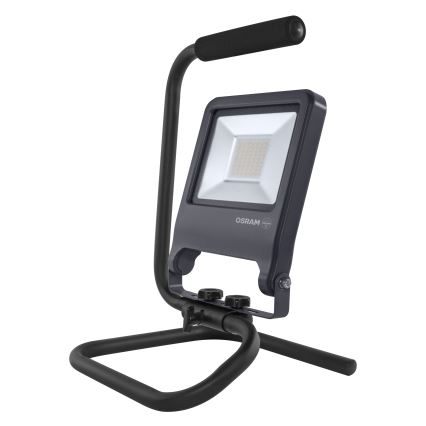 Osram - LED-schijnwerper met statief S-STAND LED/50W/230V 4000K IP65 antraciet