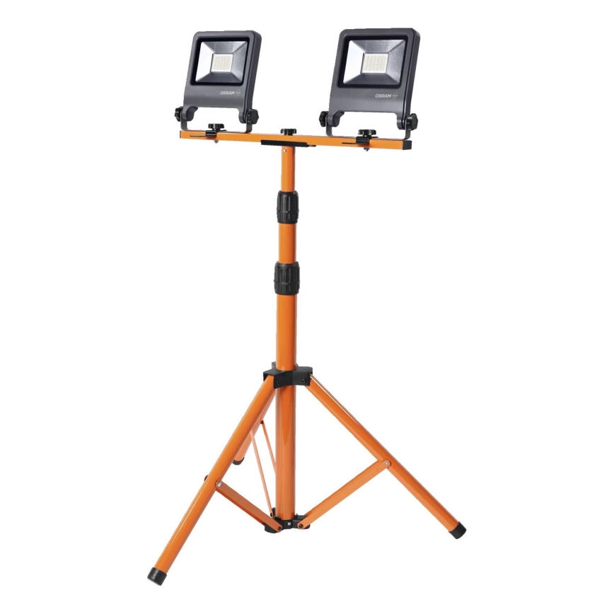 Osram - LED-schijnwerper met TRIPOD-statief 2xLED/30W/230V IP65