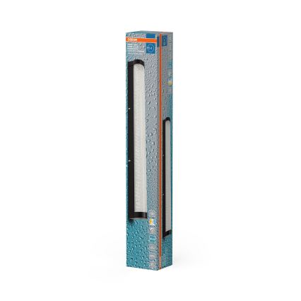 Osram - Dimbare LED-badspiegelverlichting ORBIS TUBE LED/12W/230V 3000/4000K 60 cm IP44 zwart