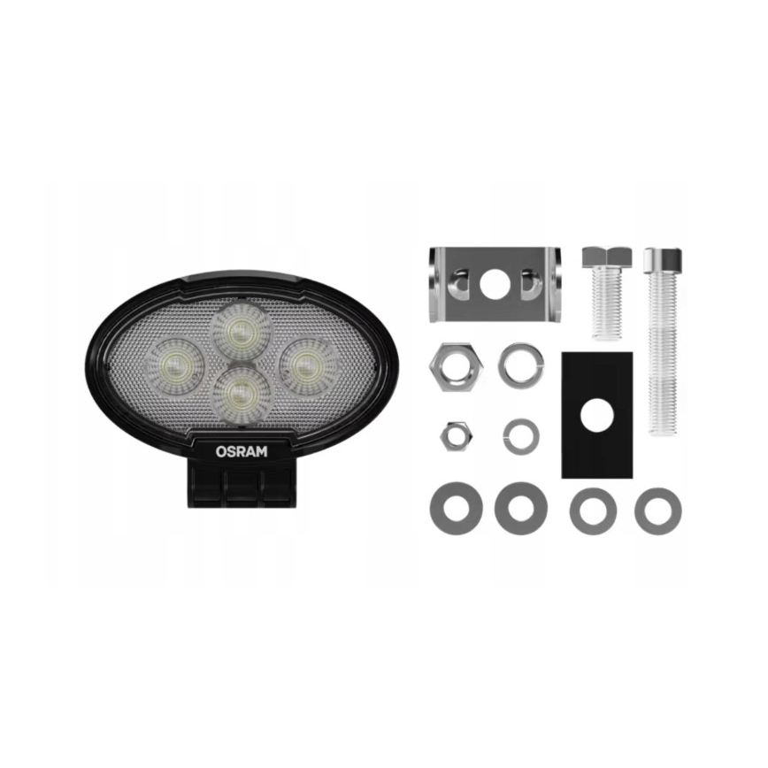 Osram - LED-spotlamp voor auto's OVAL WL VX100-WD LED/17W/12/24V IP69 6000K