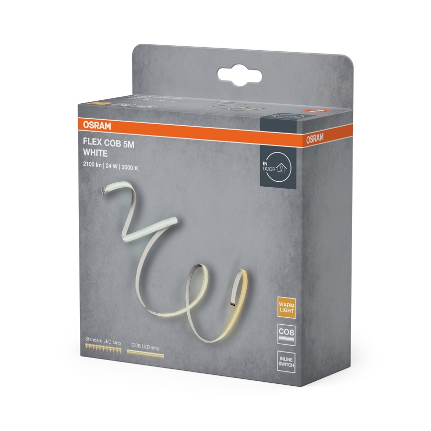 Osram - LED-strip FLEX COB 5m LED/24W/230V