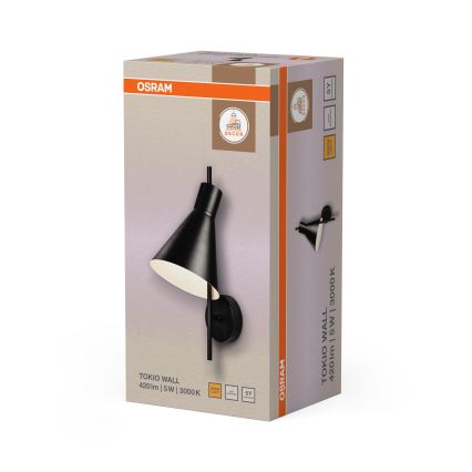 Osram - LED wandlamp DECOR TOKIO LED/5W/230V zwart