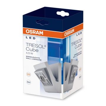 Osram - LED Wandlamp TRESOL LED/4,5W/230V zilver
