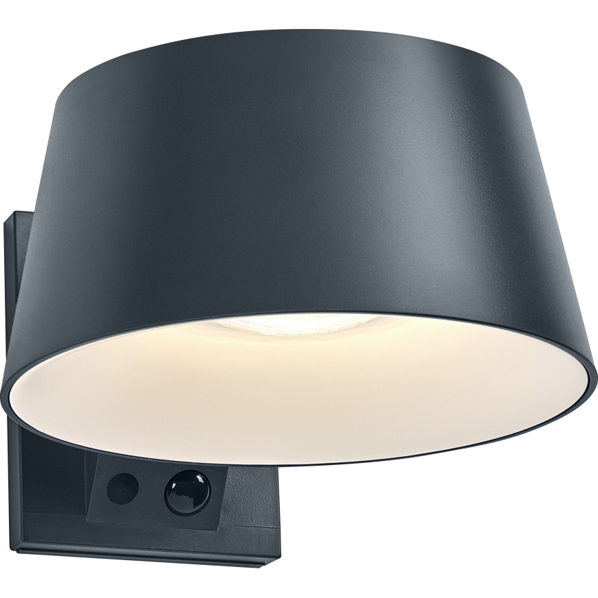 Osram - LED zonnewandlamp met sensor ENDURA STYLE LED/10,1W/4,2V 2000 mAh IP54 antraciet