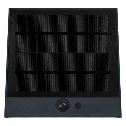 Osram - LED-zonne-wandlamp met sensor ENDURA STYLE LED/10,2W/4,2V 2000 mAh IP54 antraciet