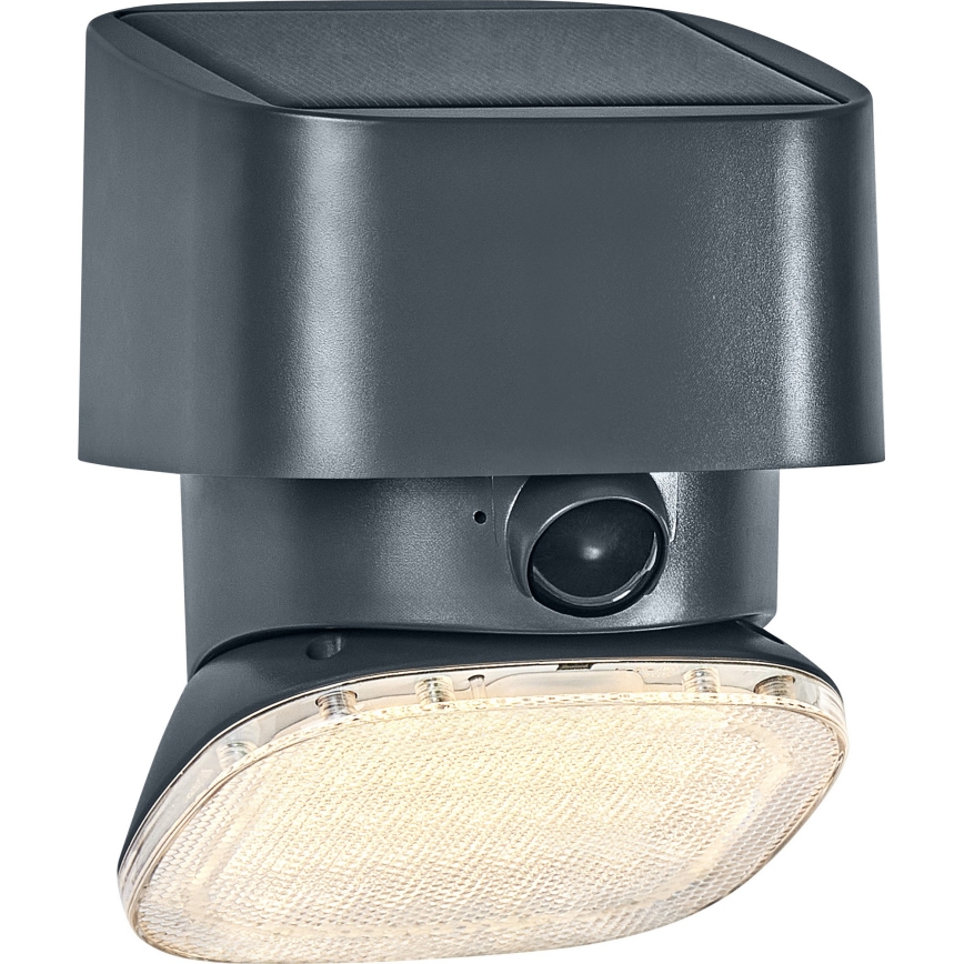 Osram - LED zonne-wandlamp met sensor ENDURA STYLE LED/10,3W/4,2V 2000 mAh IP54 antraciet