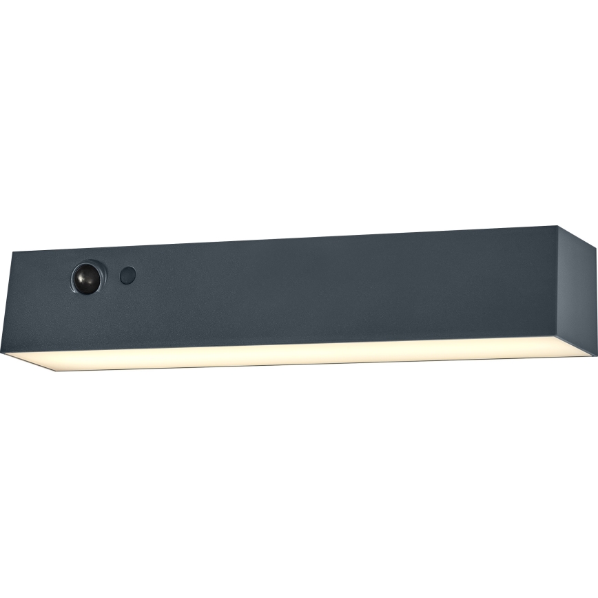 Osram - ENDURA STYLE LED zonne-wandlamp met geïntegreerde sensor LED/12,4W/4,2V 2000 mAh IP54 antraciet